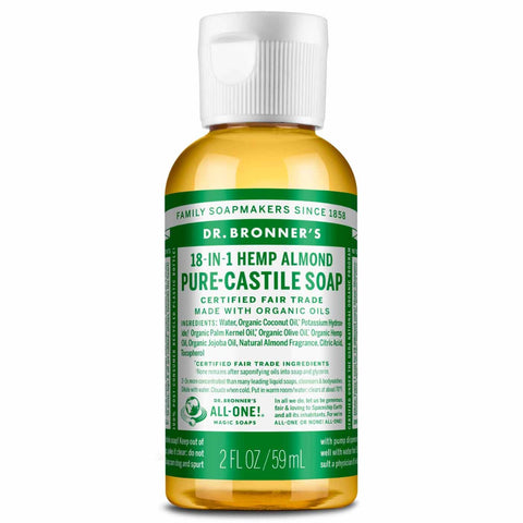 18-In-1 Pure-Castile Soap - Almond - 59ml