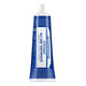 Front of Dr Bronner's All-One Peppermint Toothpaste on a white background.