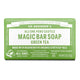 Dr. Bronner's Magic Bar Soap Green Tea on a white background