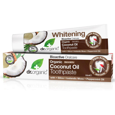 Virgin Coconut Oil Whitening Toothpaste