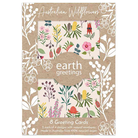Assorted Card Pack - Australian Wildflowers