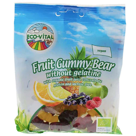 Fruit Gummy Bear without gelatine