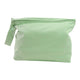 Apple green-coloured mid-size wet bag for cloth nappy storage. 