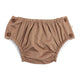 Econaps swim nappy - cocoa. Reusable recycled polyester nappy.
