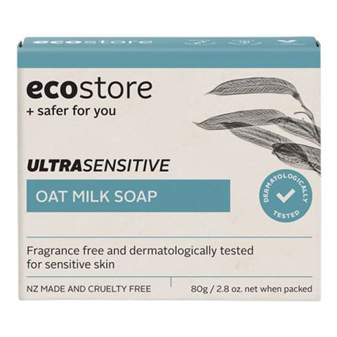 ecostore Boxed Soap Ultra Sensitive Oat Milk Soap