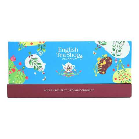 A gift box consisting of 40 tea bag sachets comprising 5 of English Tea Shop's most loved blends.