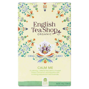 English Tea Shop Organic Wellness Calm Me Tea | Flora & Fauna AU