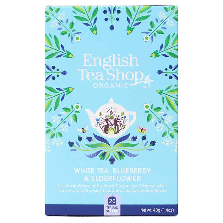 English Tea Shop White Tea, Blueberry & Elderflower Flora & Fauna AU