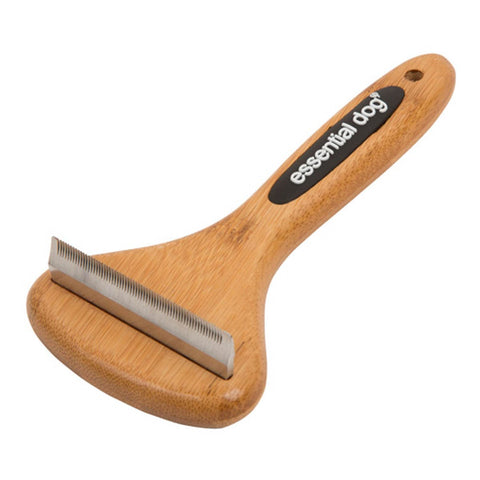 Natural Bamboo Deshedding Tool for Cats & Dogs