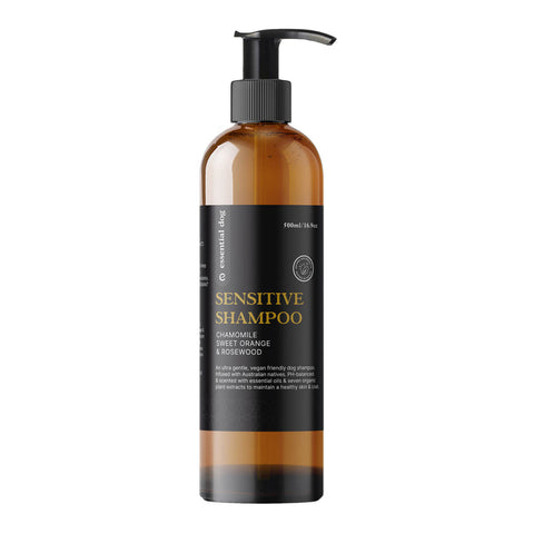 Sensitive Dog Shampoo - Chamomile, Sweet Orange & Rosewood