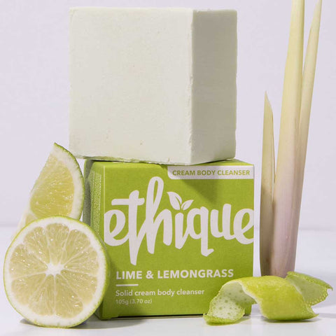 Lime & Lemongrass Solid Cream Body Cleanser