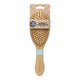 Ever Eco Bamboo hair brush with packaging on a white background