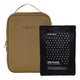 Ever Eco Insulated Lunch Bag with Ice Pack. Light beige coloured bag and black ice pack.