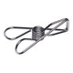 Close up of a single Ever Eco stainless steel clothes peg. 