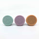 Ever Eco Stainless Steel Mini Containers Spring Pastels Collection, showing the coloured silicone lids on a white background.