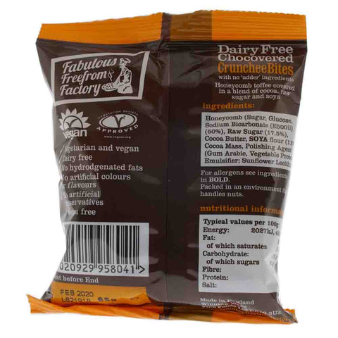 Fabulous Free From Factory Choc Covered Crunchee Bites