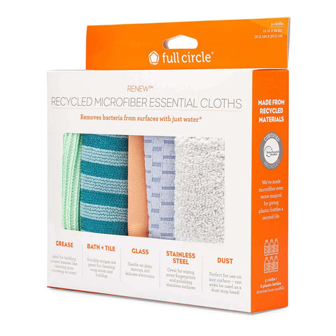 Renew Essentials Microfibre Cloths