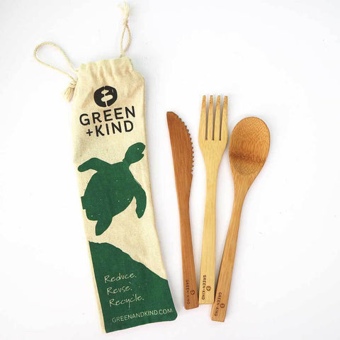 Bamboo Cutlery Set - Essentials