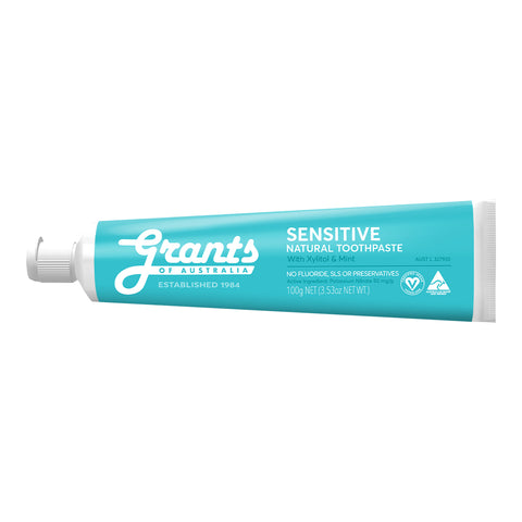 Grants Sensitive Natural Toothpaste With Xylitol & Mint | Flora & Fauna AU