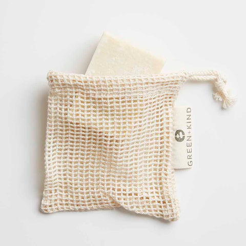 Cotton Net Soap Bag