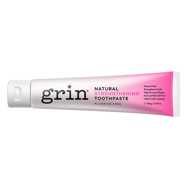 Grin Natural Strengthening Toothpaste Floride Free | Flora & Fauna AU