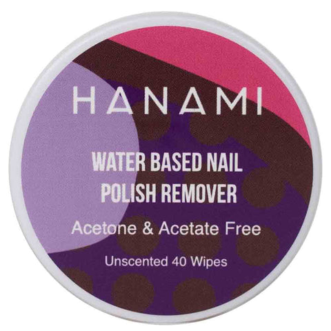 Water Based Nail Polish Remover Wipes Unscented