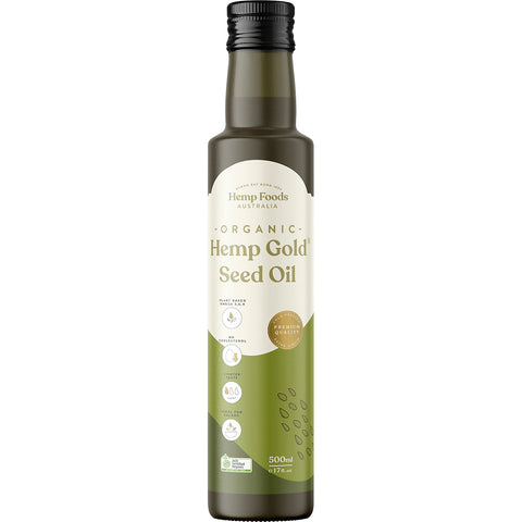 Organic Gold Hemp Seed Oil
