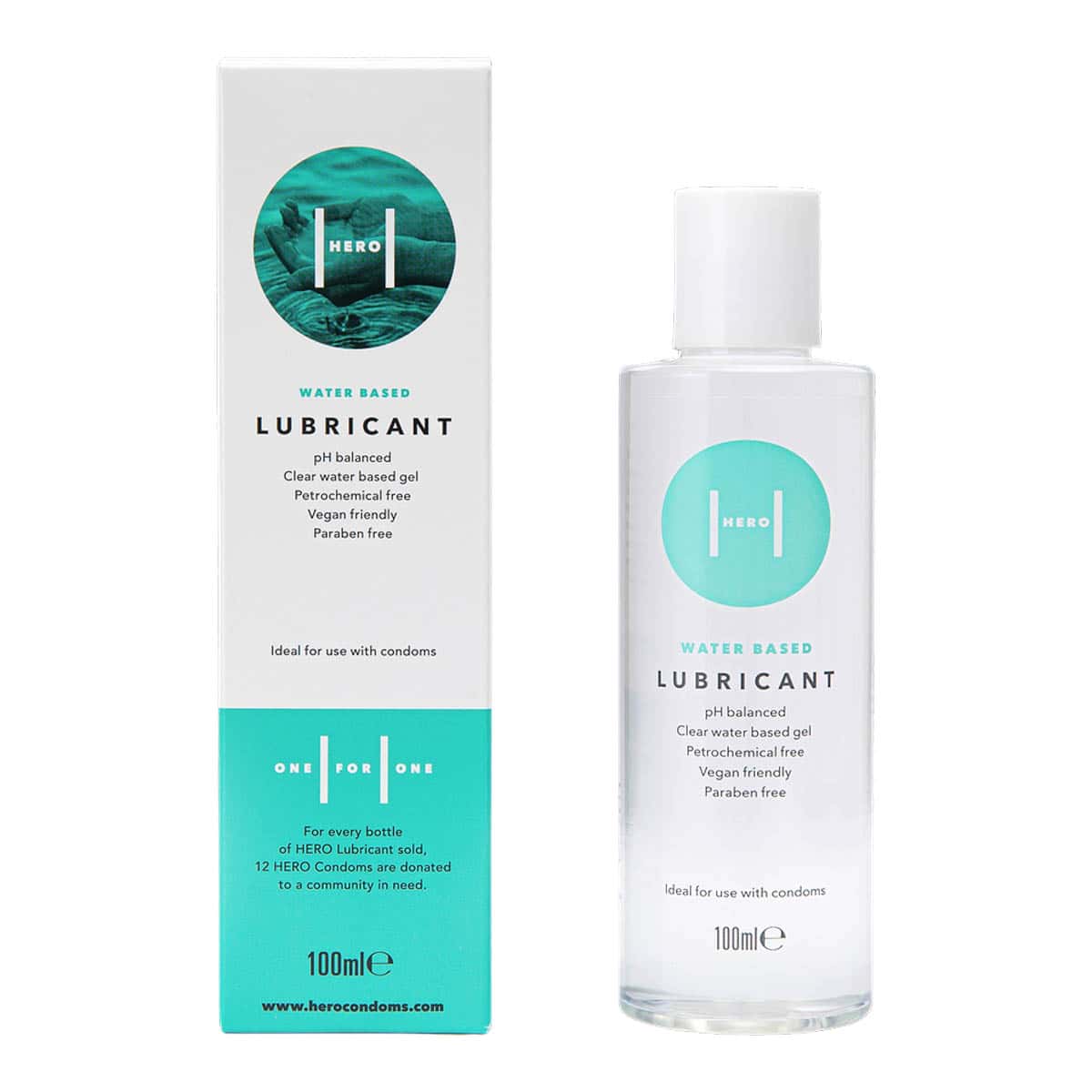 HERO Condoms Water Based Lubricant | Flora & Fauna AU HERO Condoms Water Based Lubricant | Flora & Fauna AU