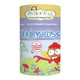 Packaging of Jack N' Jill fairy floss with cartoon character on a white background