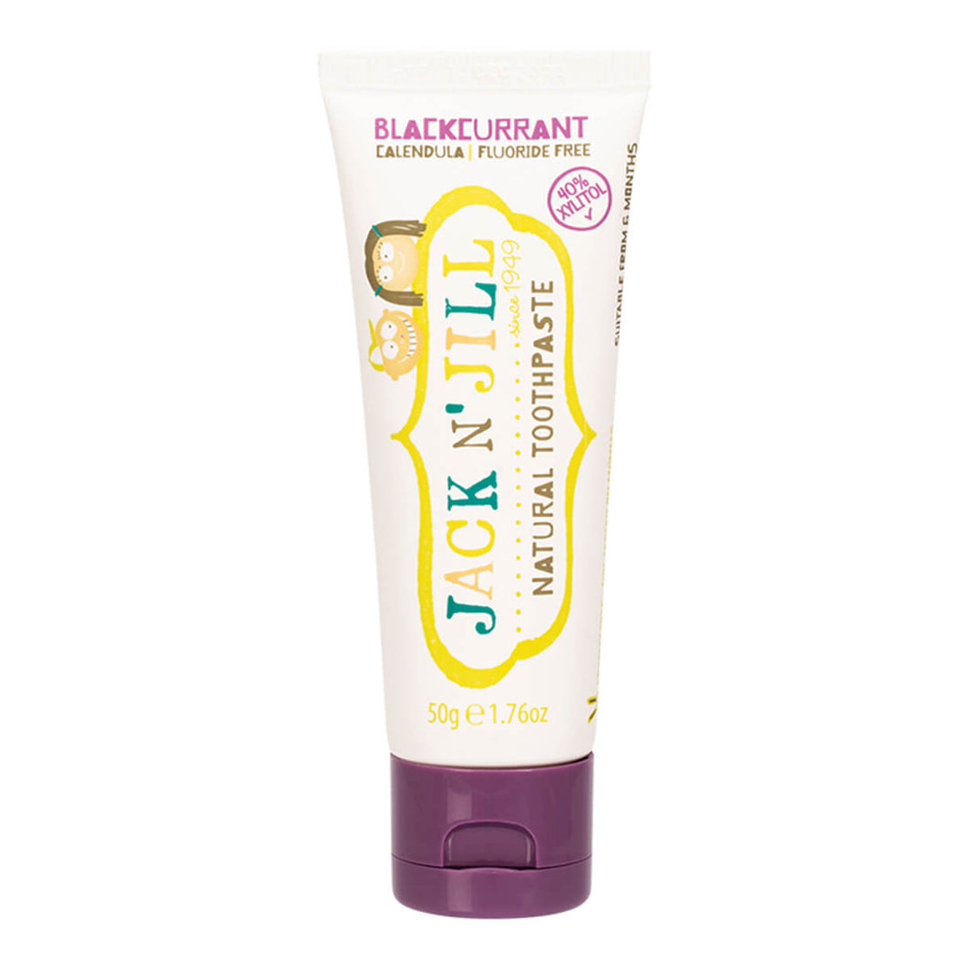Jack N Jill Natural Toothpaste - Blackcurrant | Flora & Fauna AU