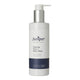 White bottle of Juniper Calming Face + Body Wash with pump on a white background