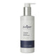 White bottle of Jumiper Calming Jojoba Moisturiser with pump on a white background