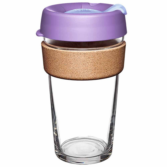 KeepCup Glass Coffee Cup Moonlight 16oz Flora & Fauna Australia