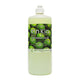 Bottle of Kin Kin eco dishwash liquid with lime and eucalypt essential oils on a white background