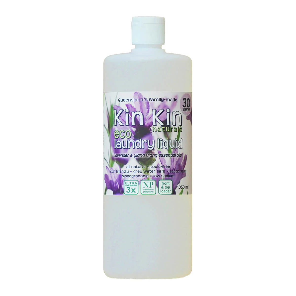 Kin Kin Naturals Eco Laundry Liquid - Lavender & Ylang Ylang | Flora ...