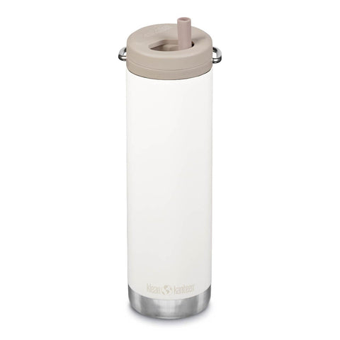 Klean Kanteen TK Wide Insulated Water Bottle 592ml Twist Cap Tofu. 