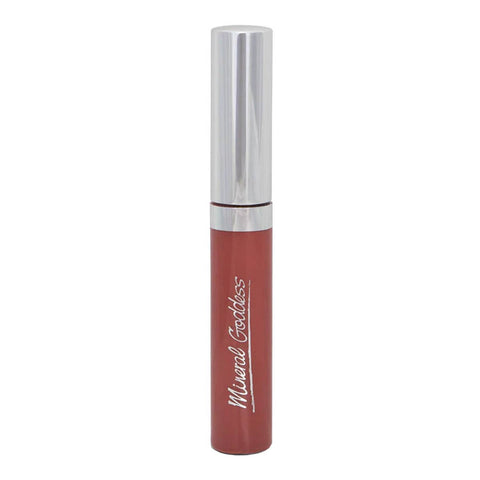 Sienna - creamy lips lip gloss on a white background.