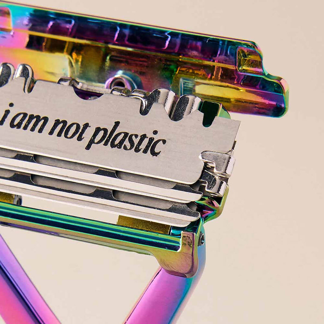Leaf Shave Leaf Razor + Blades - Prism | Flora & Fauna AU