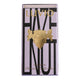 Front of Luvio Roasted Hazelnut Fleur de Sel Chocolate Truffle Bar with purple, black & gold packaging. Maple sweetened.