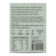 Back packaging panel of a Loco Love chocolate, showing product description, ingredients, ethical badges, nutrition info, and barcode on a light gray background.