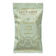A mint green stand-up pouch of Loco Love Peppermint Cookie Crunch with Mulberry Leaf, featuring elegant gold foil line art and text on a clean white background.