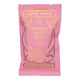 Pink packaging of Loco Love Strawberry Vanilla Burst chocolate with gold text on a white background