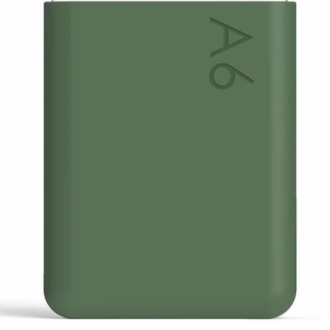 A6 Moss Green Silicone Sleeve
