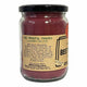A glass jar of beet powder with a black lid and a kraft paper label reading 'The Mindful Pantry' and 'Beet Powder'.