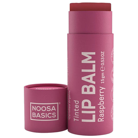 Organic Lip Balm - Raspberry Tinted