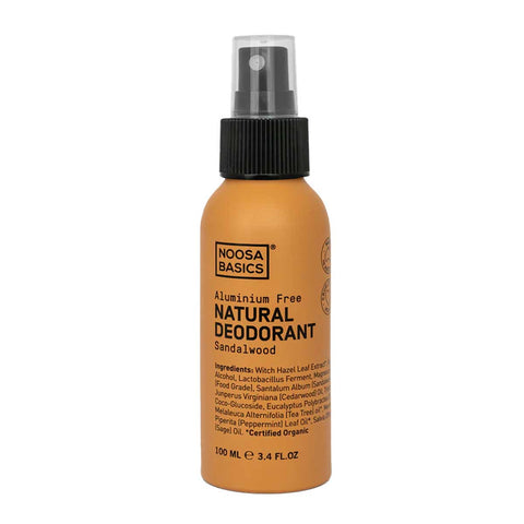 Natural Deodorant Spray - Sandalwood