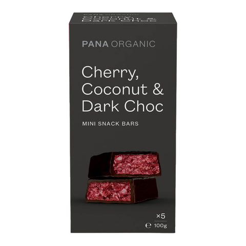 Pana Organic Cherry Coconut Dark Choc Snack Bars Flora Fauna AU pana-organic-cherry-coconut-dark-choc-snack-bars-flora-fauna-au