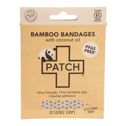 Kids Bamboo Bandages - Coconut Oil