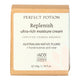 A 50g box of Perfect Potion Replenish ultra-rich moisture cream, featuring a natural cardboard box with a cream-coloured label detailing the Australian Native Plums, frankincense, and rose scent.