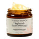 A 50g jar of Perfect Potion Replenish ultra-rich moisture cream, showing the pale yellow cream swirled at the top of the open amber glass jar against a white background.